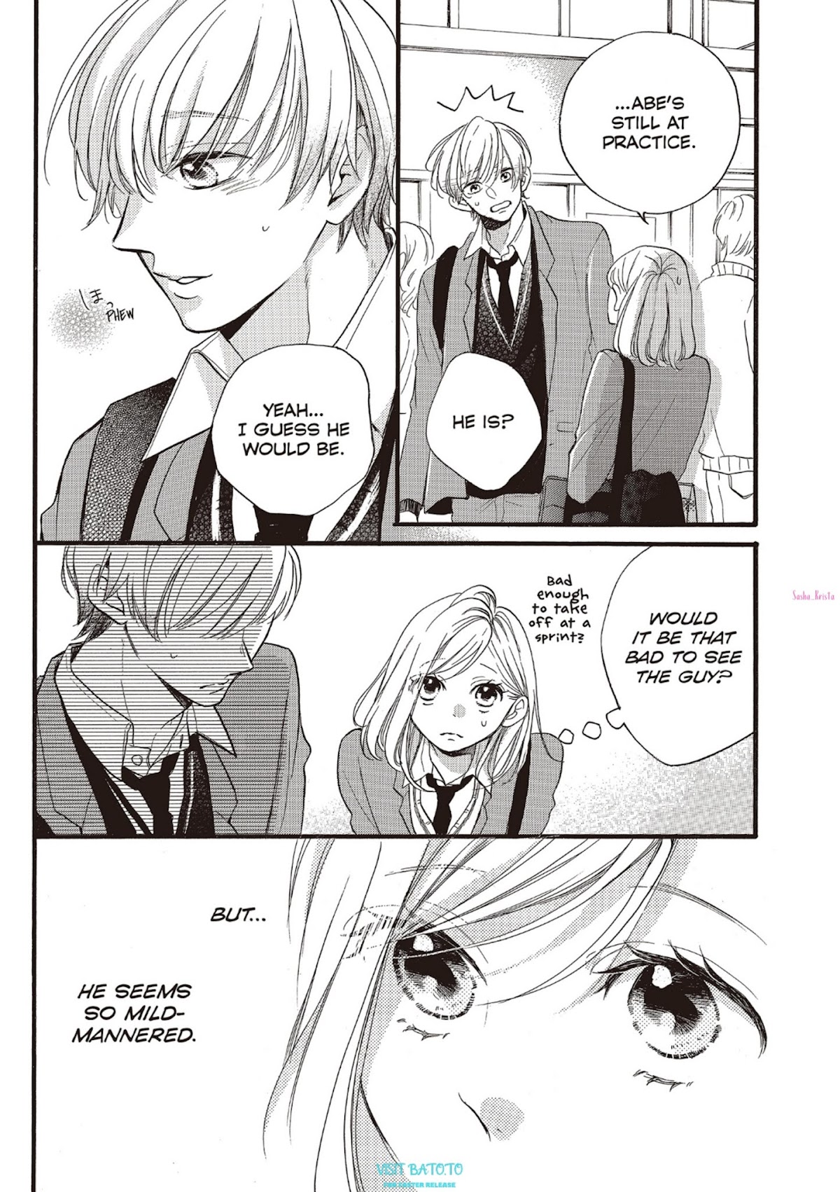 Abe-kun ni Nerawaretemasu Chapter 18 page 4 - Chapter 18: Why?
