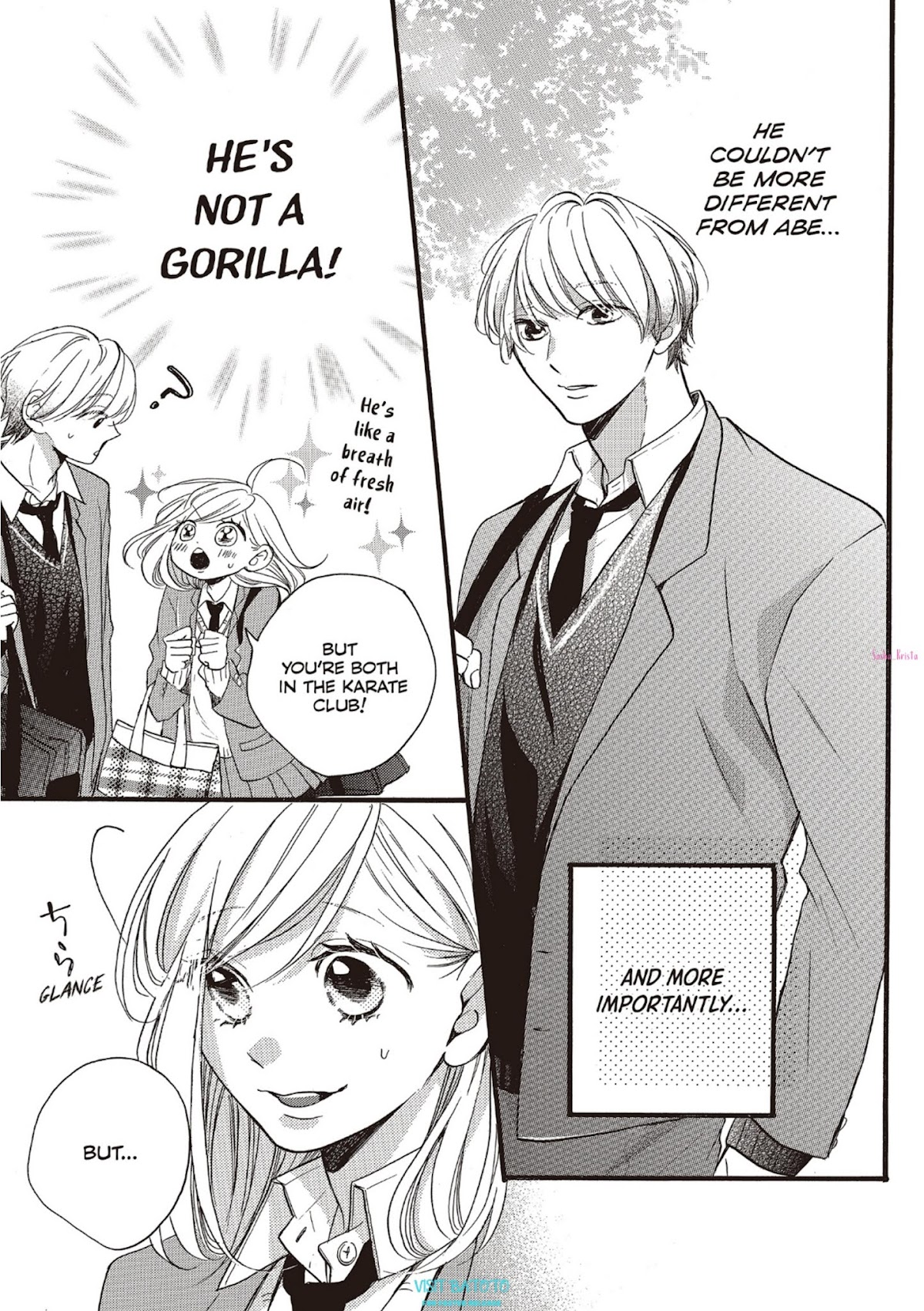 Abe-kun ni Nerawaretemasu Chapter 18 page 5 - Chapter 18: Why?