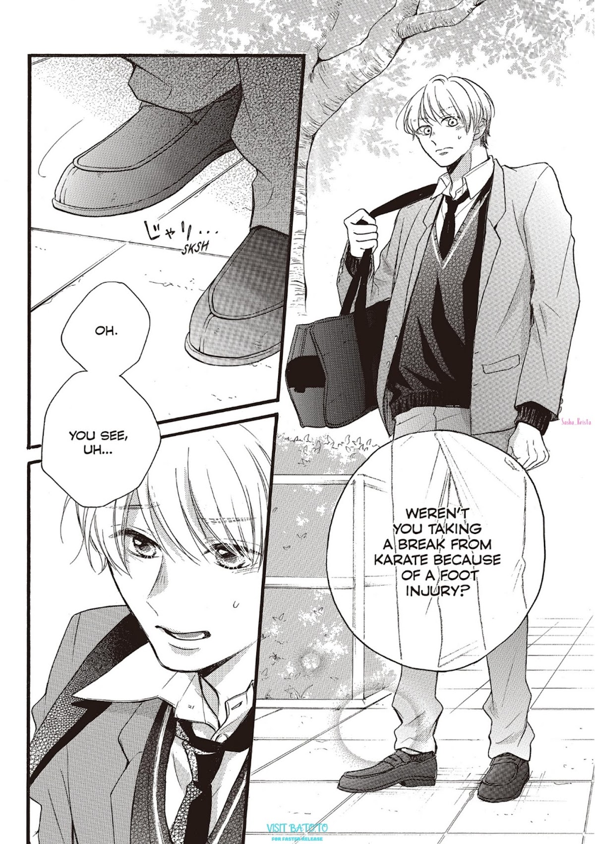 Abe-kun ni Nerawaretemasu Chapter 18 page 6 - Chapter 18: Why?