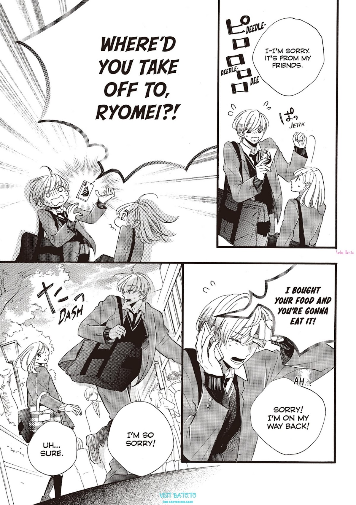 Abe-kun ni Nerawaretemasu Chapter 18 page 9 - Chapter 18: Why?