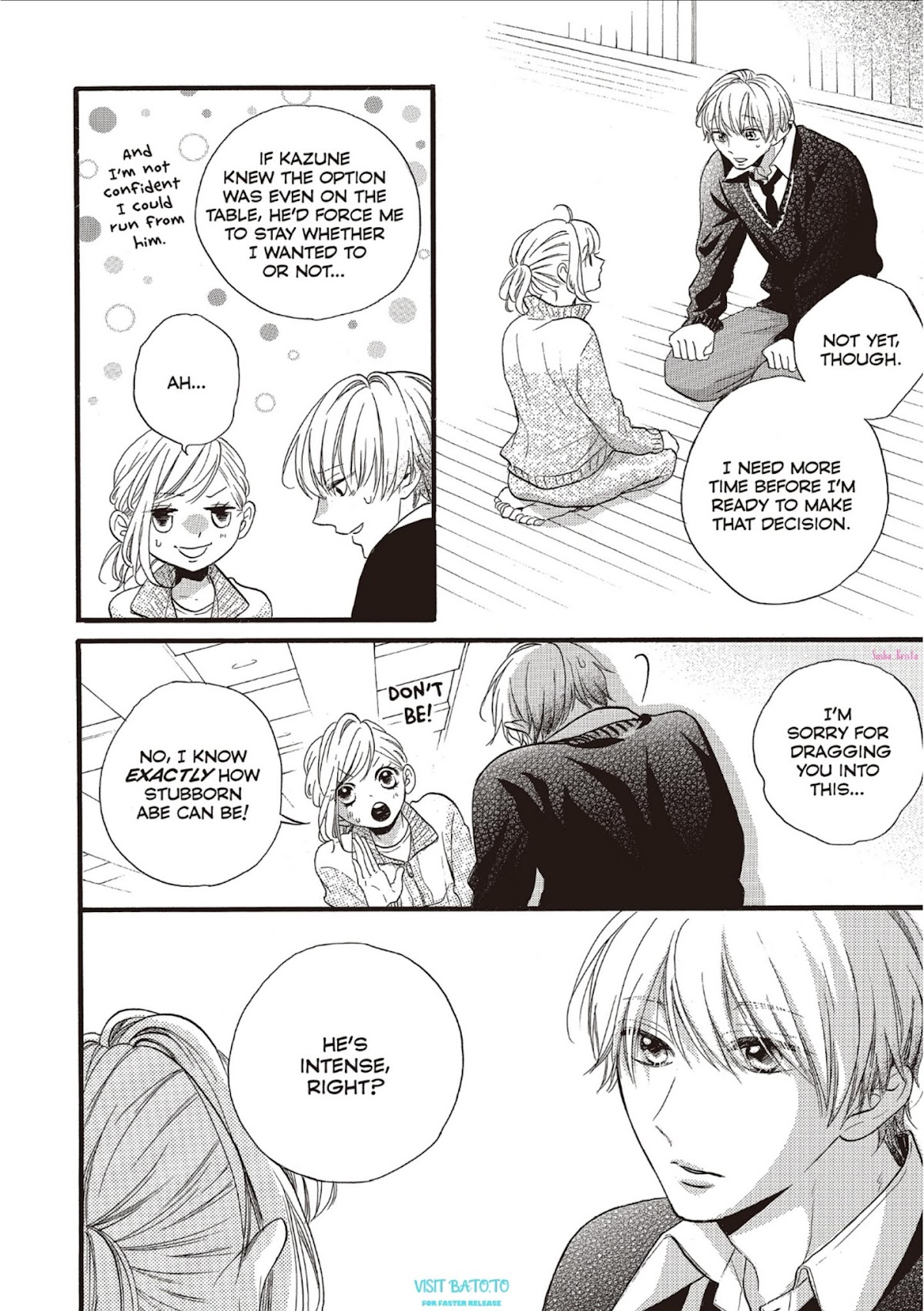 Abe-kun ni Nerawaretemasu Chapter 19 page 10 - Chapter 19: Made for Each Other