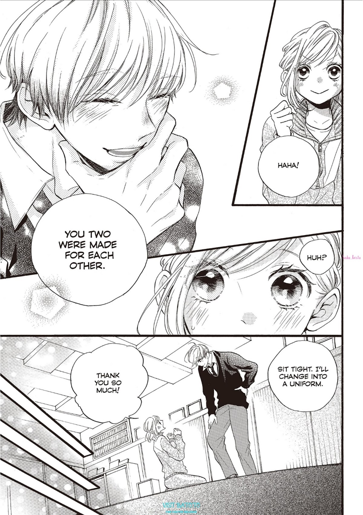 Abe-kun ni Nerawaretemasu Chapter 19 page 17 - Chapter 19: Made for Each Other