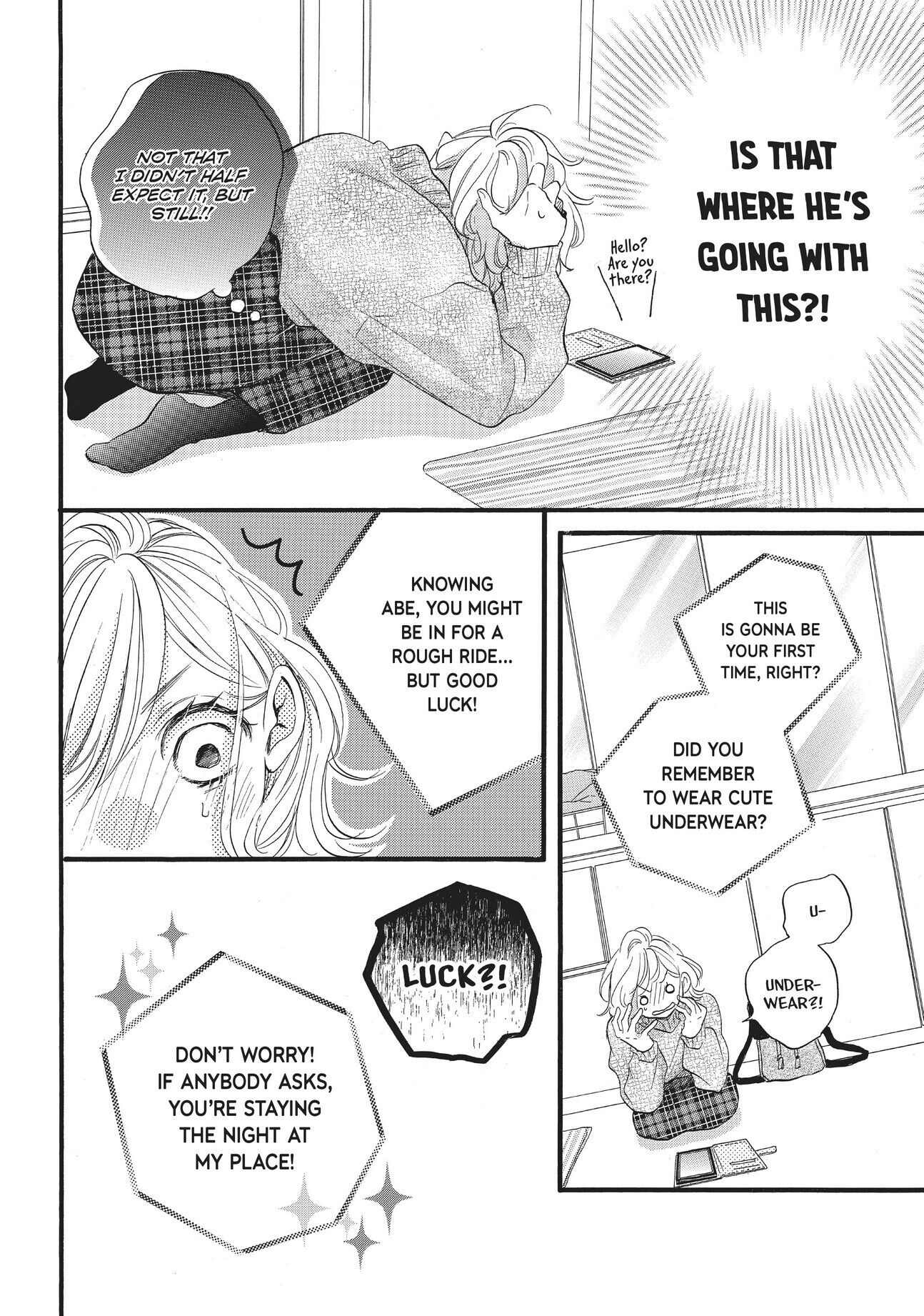 Abe-kun ni Nerawaretemasu Chapter 24 page 10 - Chapter 24: Present!