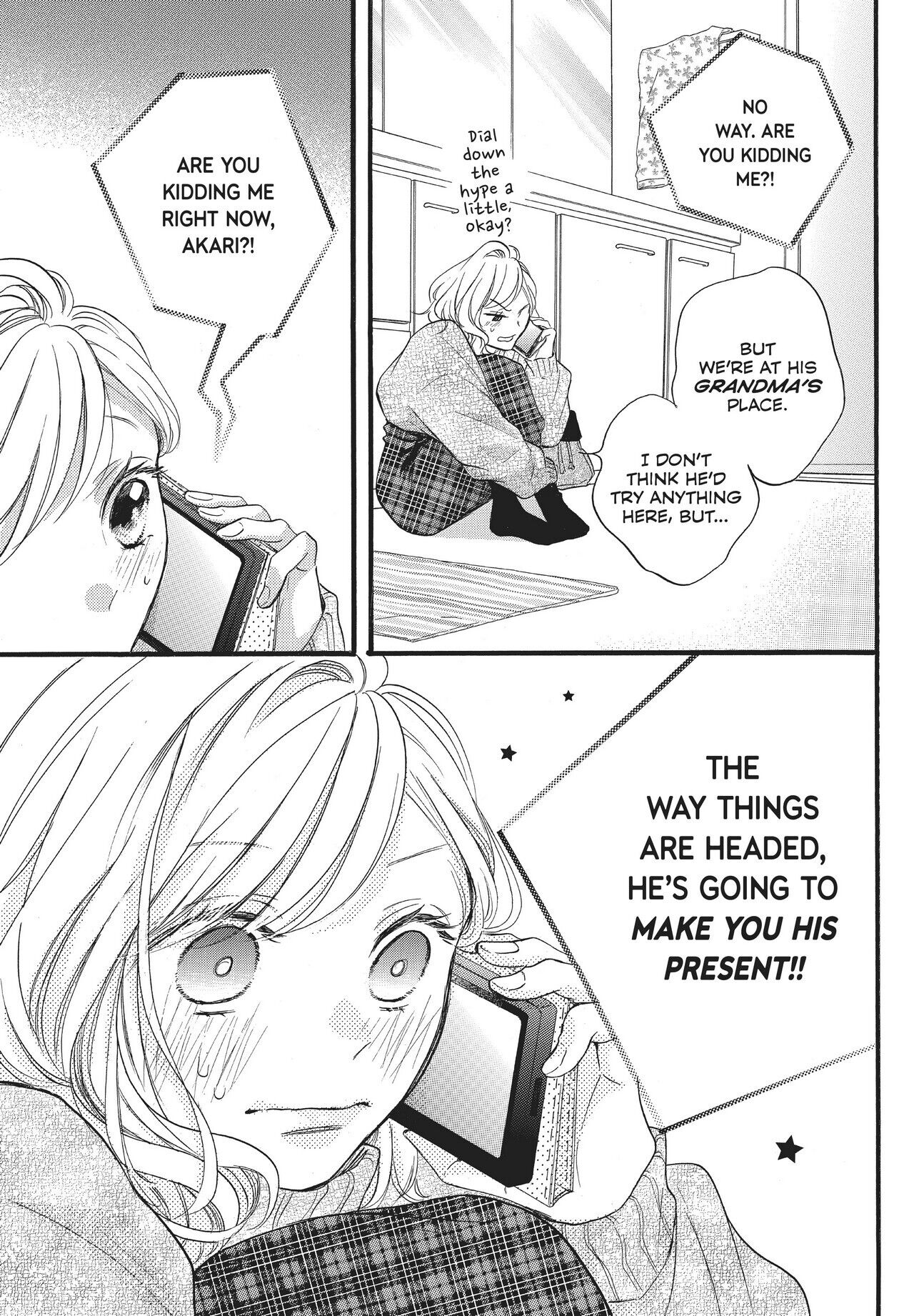 Abe-kun ni Nerawaretemasu Chapter 24 page 9 - Chapter 24: Present!