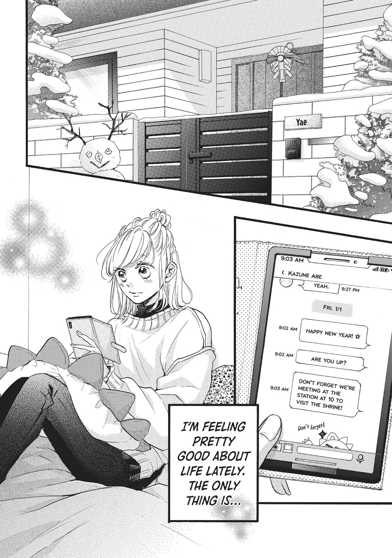 Abe-kun ni Nerawaretemasu Chapter 25 page 7 - Chapter 25: A New Year