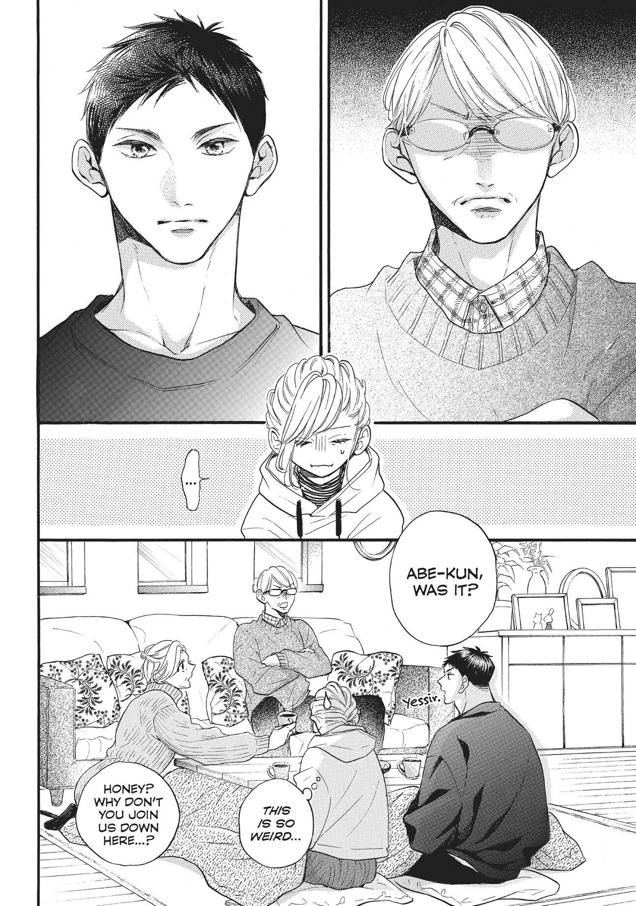 Abe-kun ni Nerawaretemasu Chapter 27 page 12 - Chapter 27: Together