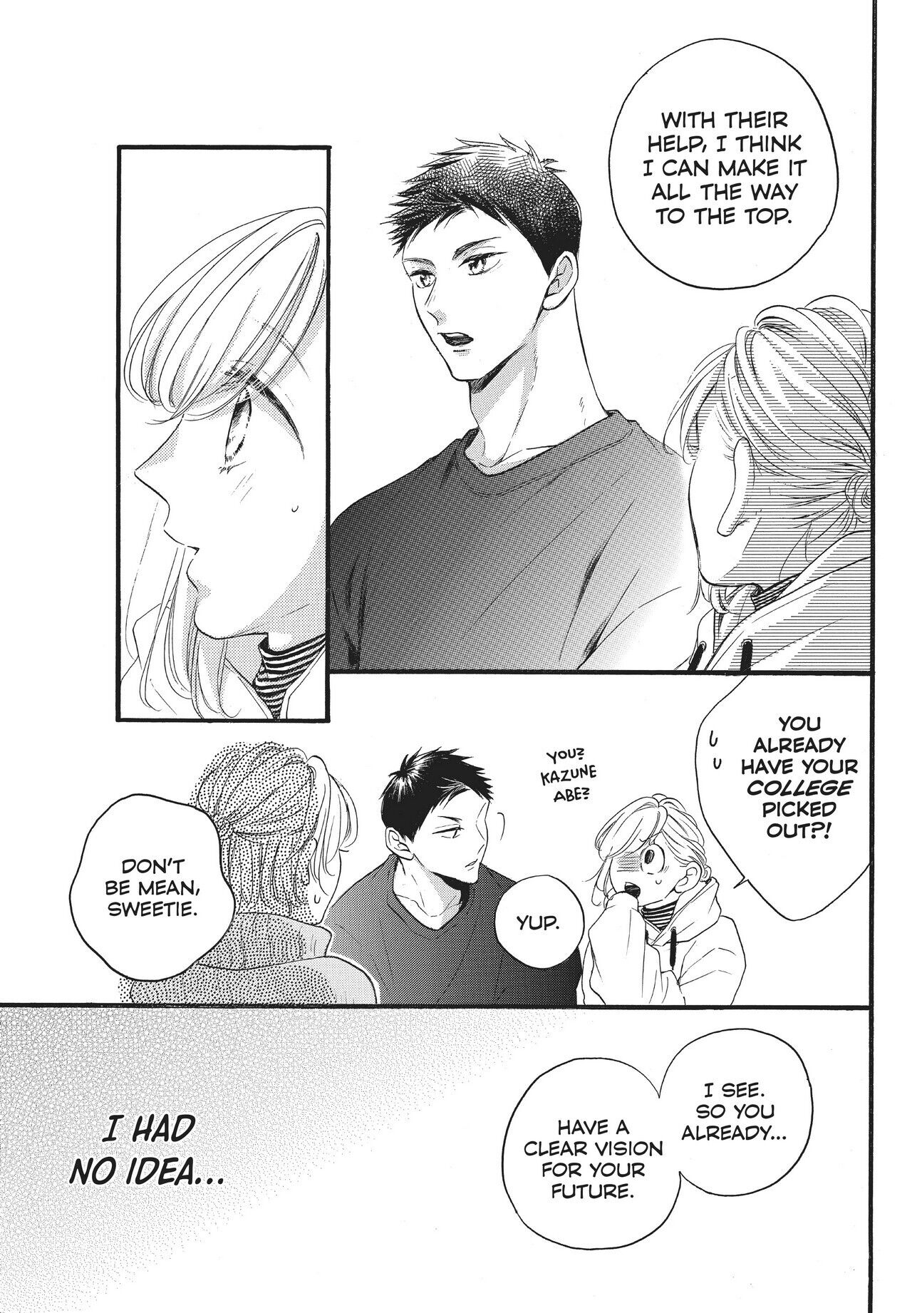 Abe-kun ni Nerawaretemasu Chapter 27 page 21 - Chapter 27: Together