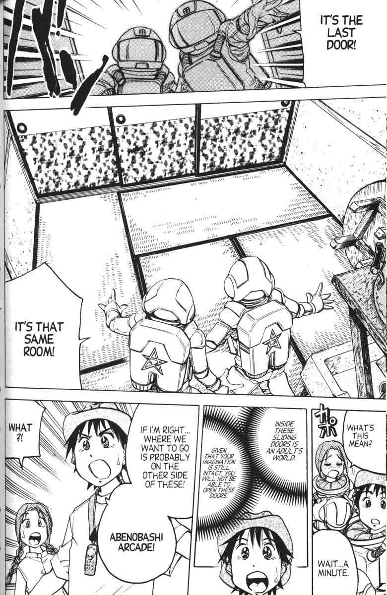 Abenobashi Magical Shopping Arcade Chapter 12 page 26 - Chapter 12: Final World - Settle the Score! Abenobashi. Magical Shopping Arcade [END]