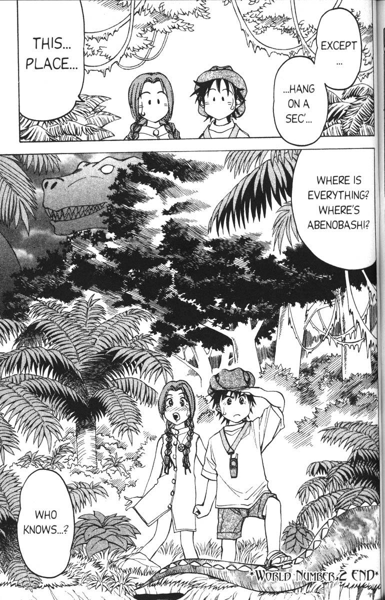 Abenobashi Magical Shopping Arcade Chapter 2 page 29 - Chapter 2: World Number 2 - Unite! Abenobashi * Arcade of the Super Milky Way