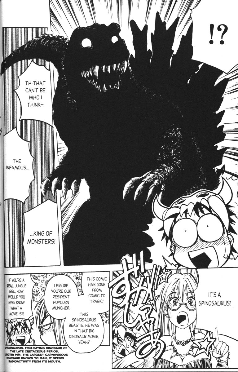 Abenobashi Magical Shopping Arcade Chapter 3 page 18 - Chapter 3: World Number 3 - Extinction! Abenobashi * Arcade of Ancient Dinosaurs