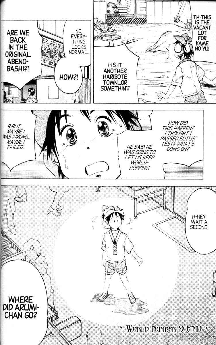 Abenobashi Magical Shopping Arcade Chapter 9 page 29 - Chapter 9: World Number 9 - Shudder! Abenobashi * Arcade of Horror
