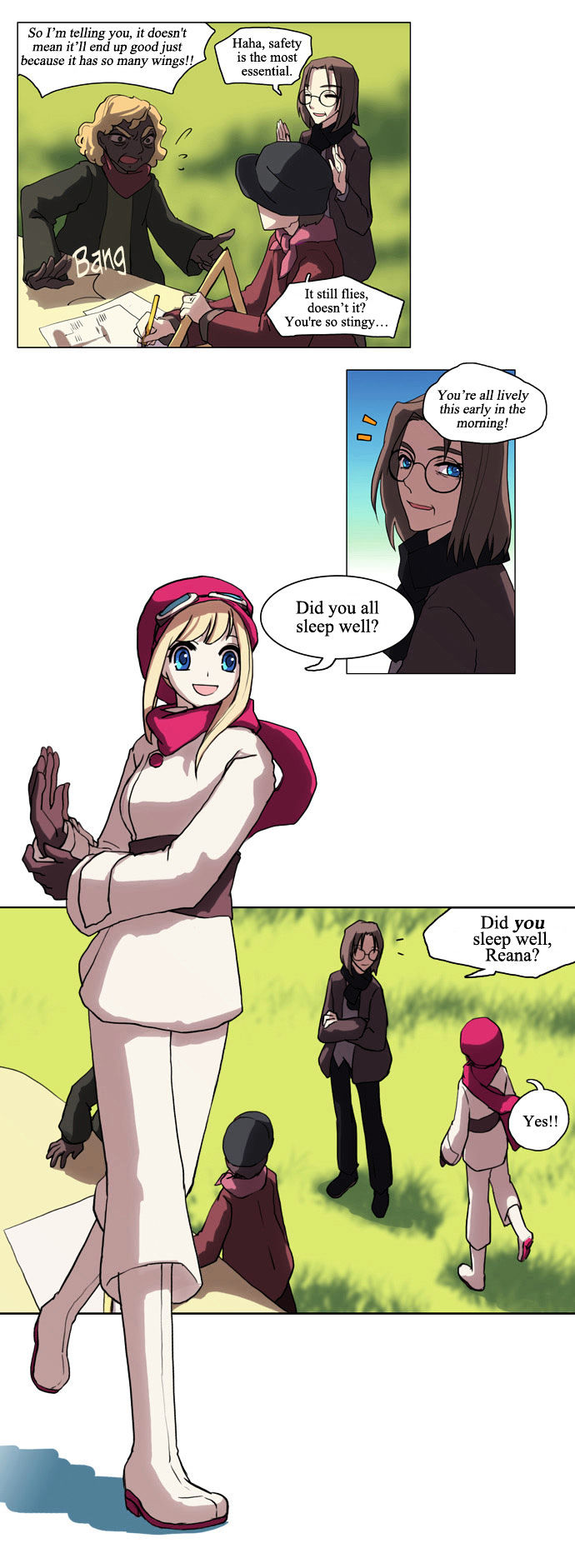 Abide in the Wind Chapter 1 page 8 - Chapter 1 : Episode 1. Riyenas (1)