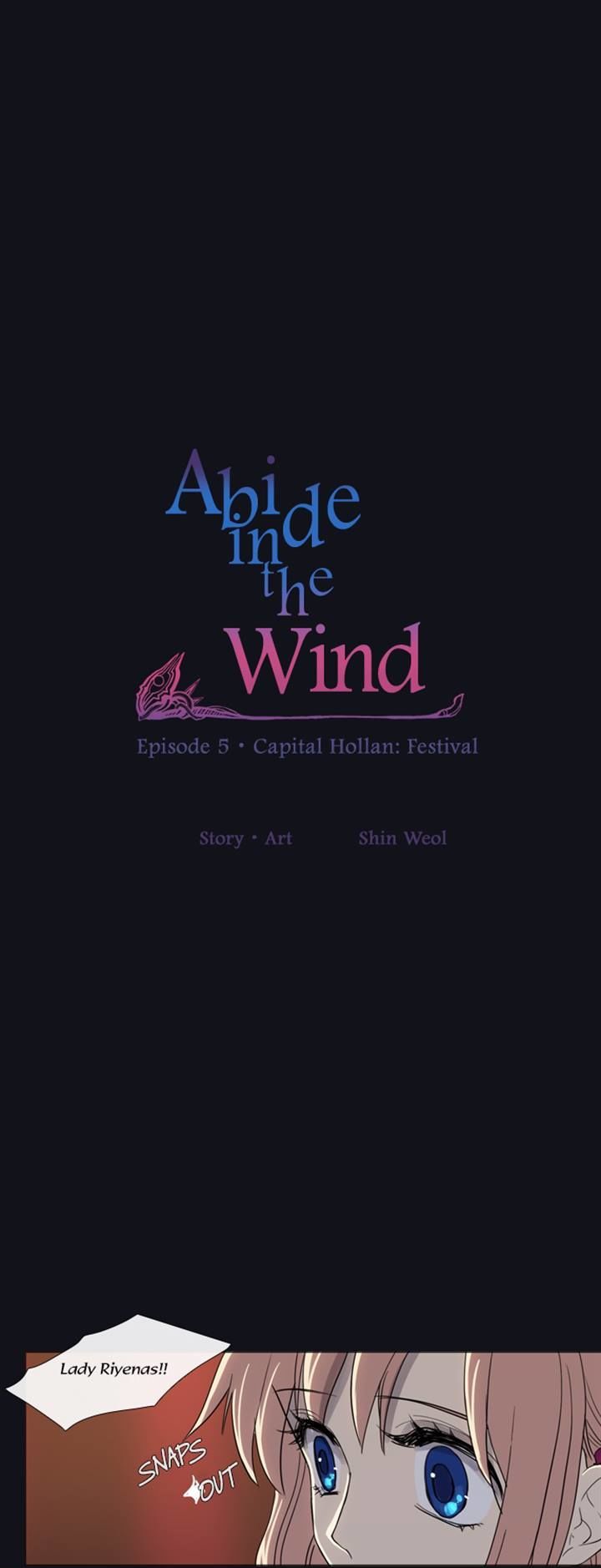 Abide in the Wind Chapter 100 page 3 - Chapter 100 : Episode 5. Capital Hollan: Festival (10)