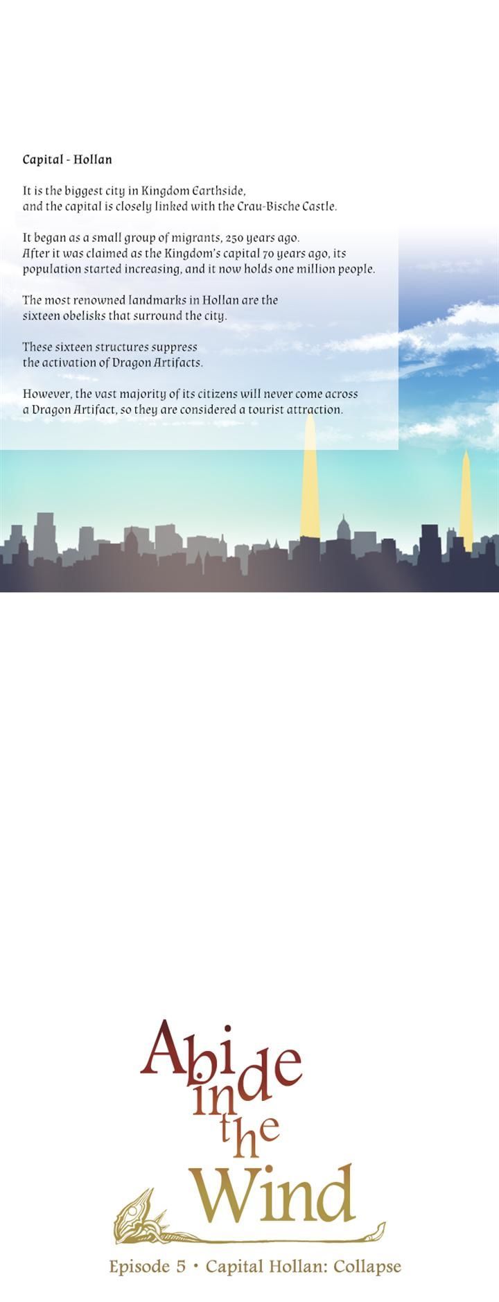 Abide in the Wind Chapter 104 page 1 - Chapter 104 : Episode 6. Capital Hollan: Collapse (1)