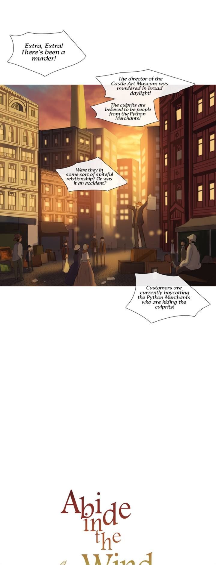 Abide in the Wind Chapter 106 page 1 - Chapter 106 : Episode 6. Capital Hollan: Collapse (3)