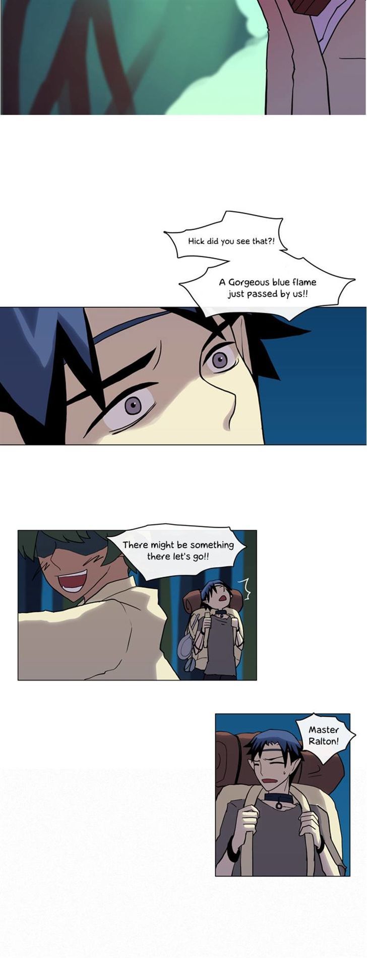 Abide in the Wind Chapter 19 page 17 - Chapter 19 : Episode 2. The Blue Forest of Mirage Beasts (1)