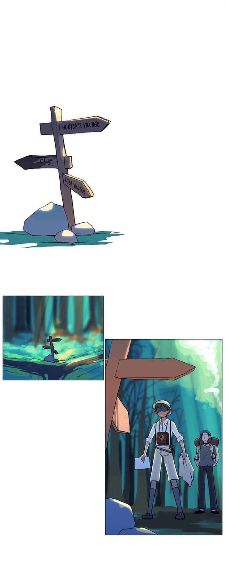Abide in the Wind Chapter 19 page 3 - Chapter 19 : Episode 2. The Blue Forest of Mirage Beasts (1)