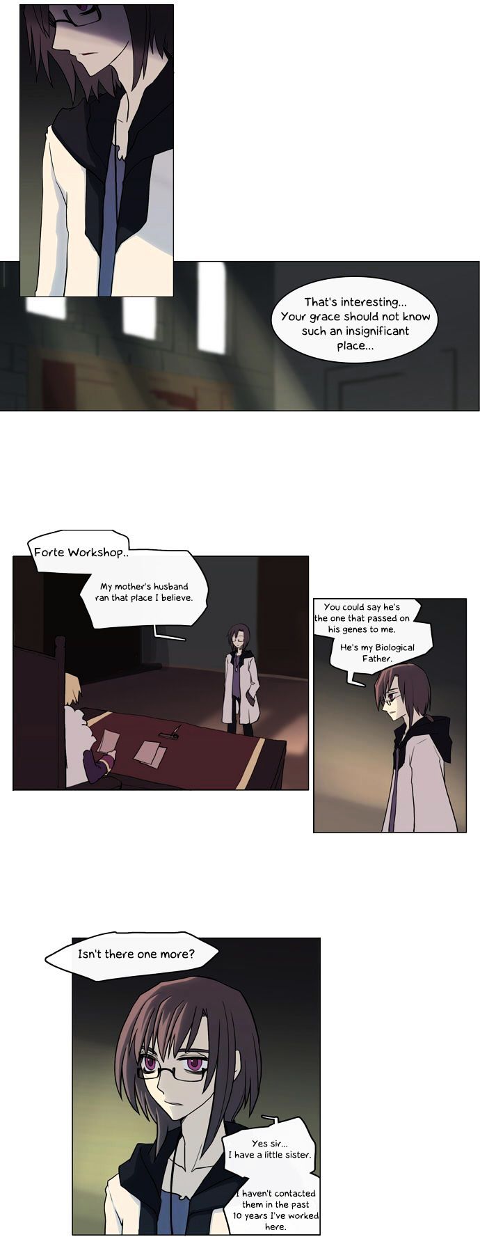 Abide in the Wind Chapter 21 page 11 - Chapter 21 : Episode 2. The Blue Forest of Mirage Beasts (3)