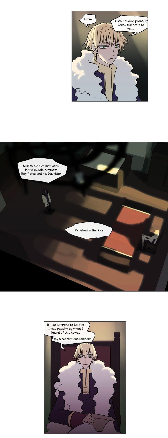 Abide in the Wind Chapter 21 page 12 - Chapter 21 : Episode 2. The Blue Forest of Mirage Beasts (3)