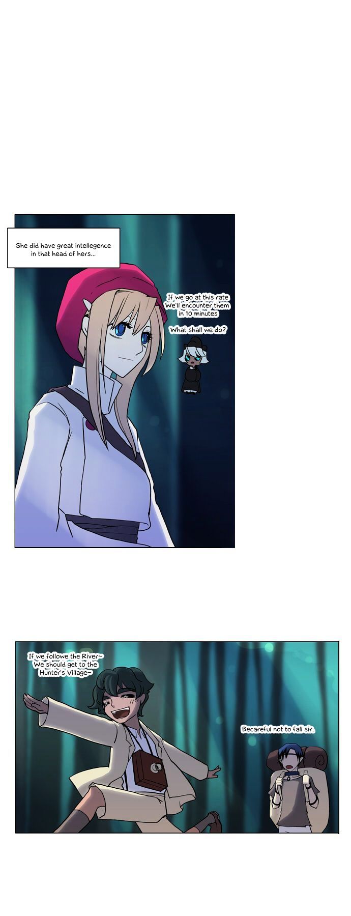 Abide in the Wind Chapter 21 page 16 - Chapter 21 : Episode 2. The Blue Forest of Mirage Beasts (3)