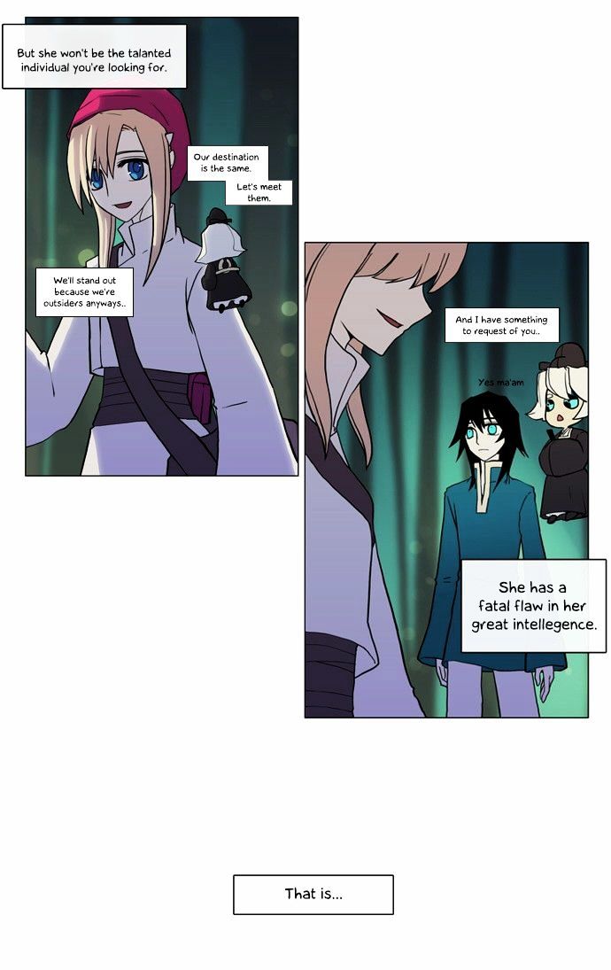 Abide in the Wind Chapter 21 page 17 - Chapter 21 : Episode 2. The Blue Forest of Mirage Beasts (3)