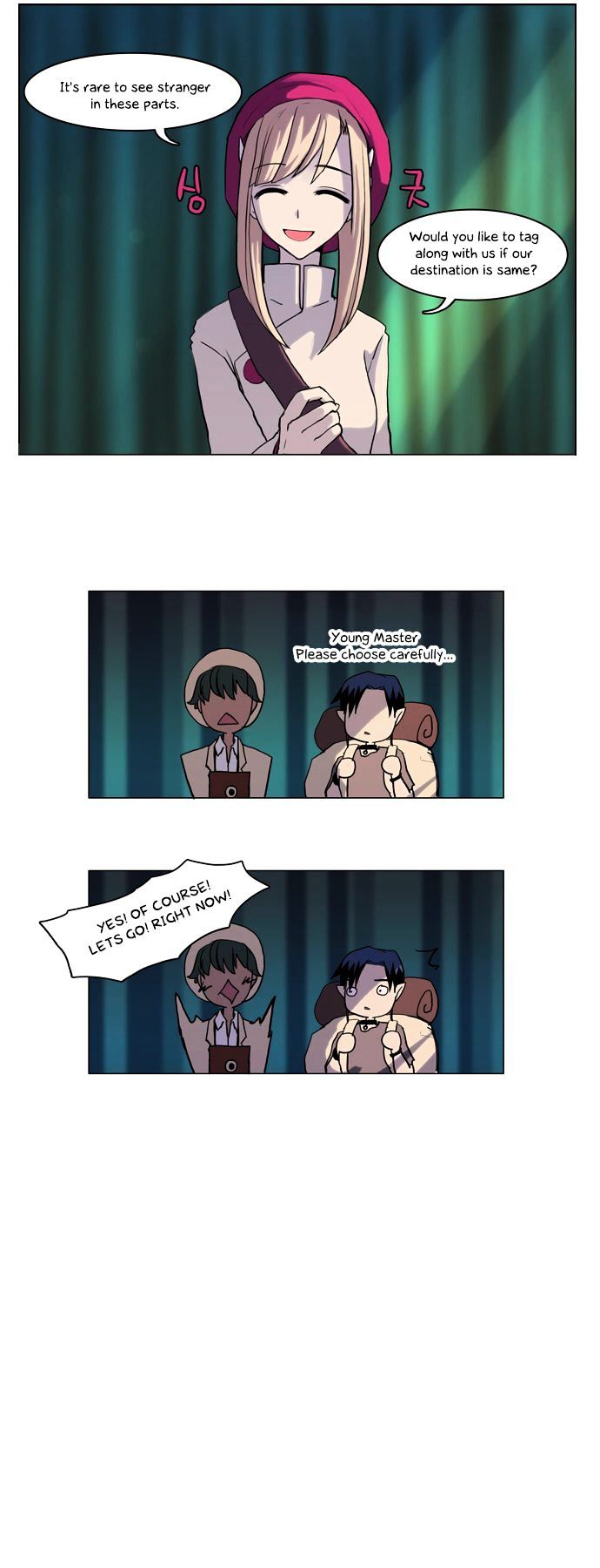 Abide in the Wind Chapter 21 page 21 - Chapter 21 : Episode 2. The Blue Forest of Mirage Beasts (3)