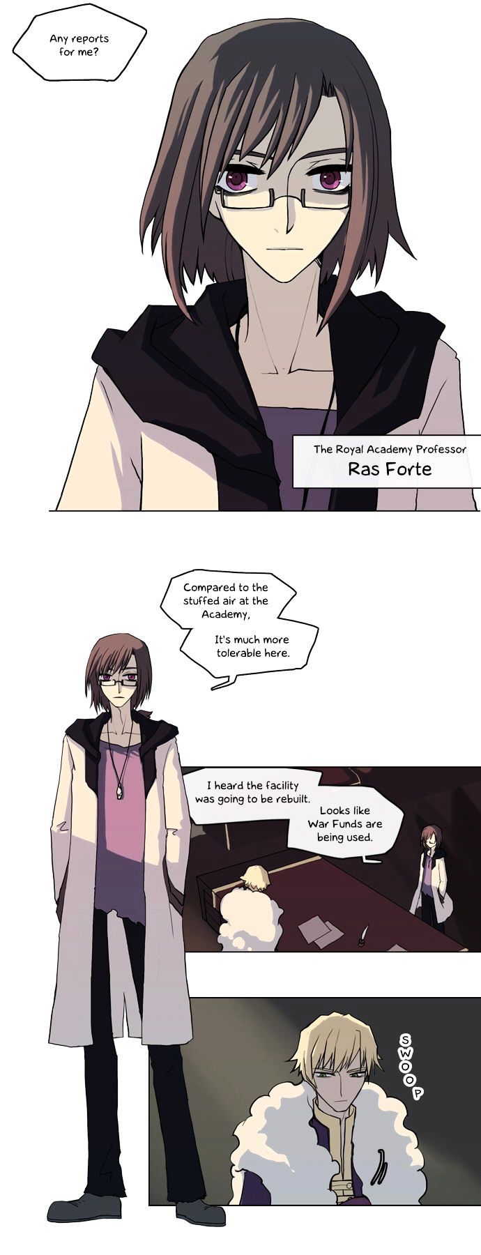 Abide in the Wind Chapter 21 page 6 - Chapter 21 : Episode 2. The Blue Forest of Mirage Beasts (3)