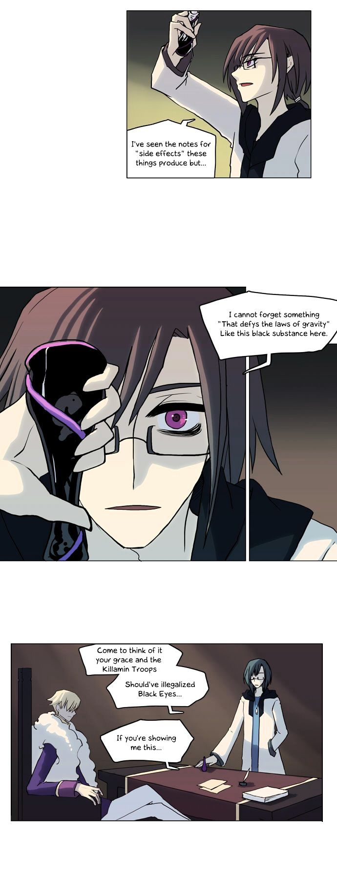 Abide in the Wind Chapter 21 page 8 - Chapter 21 : Episode 2. The Blue Forest of Mirage Beasts (3)