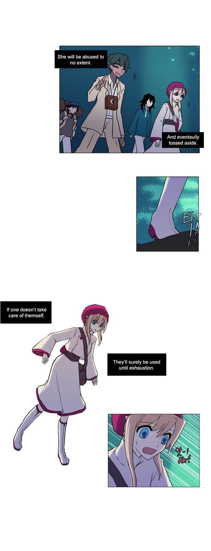 Abide in the Wind Chapter 22 page 15 - Chapter 22 : Episode 2. The Blue Forest of Mirage Beasts (4)