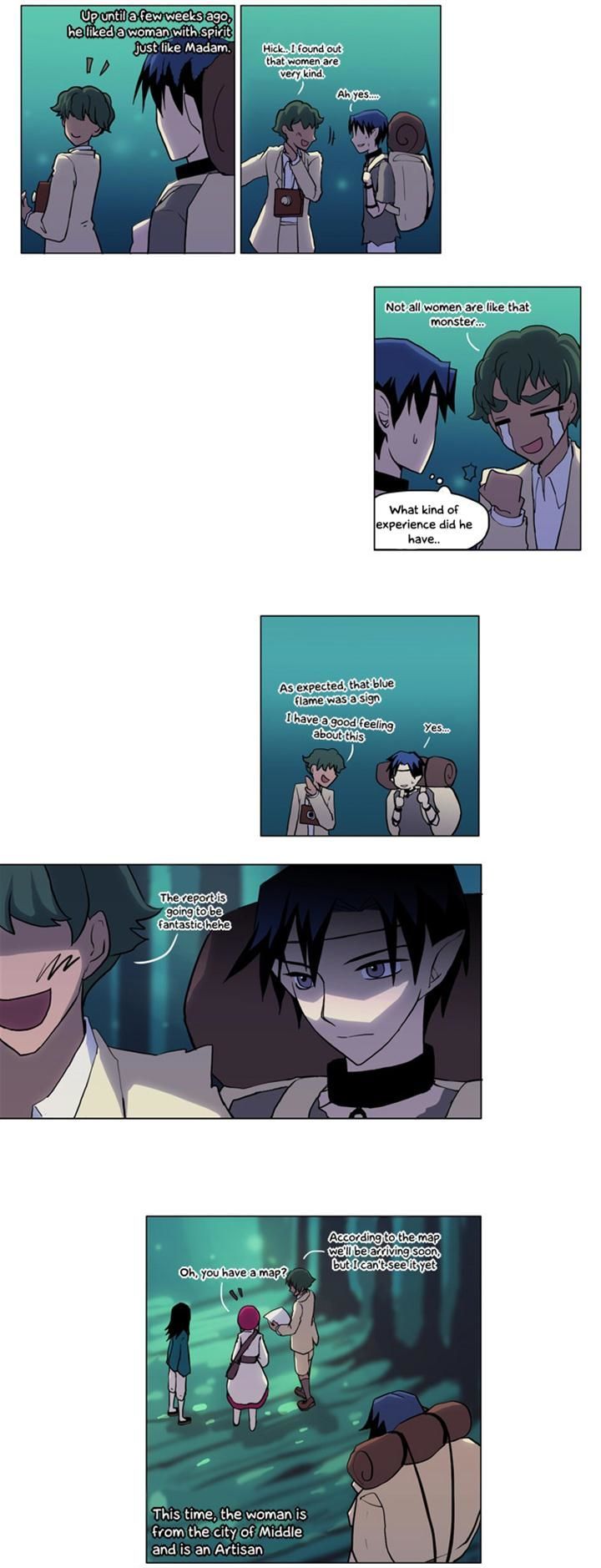 Abide in the Wind Chapter 22 page 7 - Chapter 22 : Episode 2. The Blue Forest of Mirage Beasts (4)