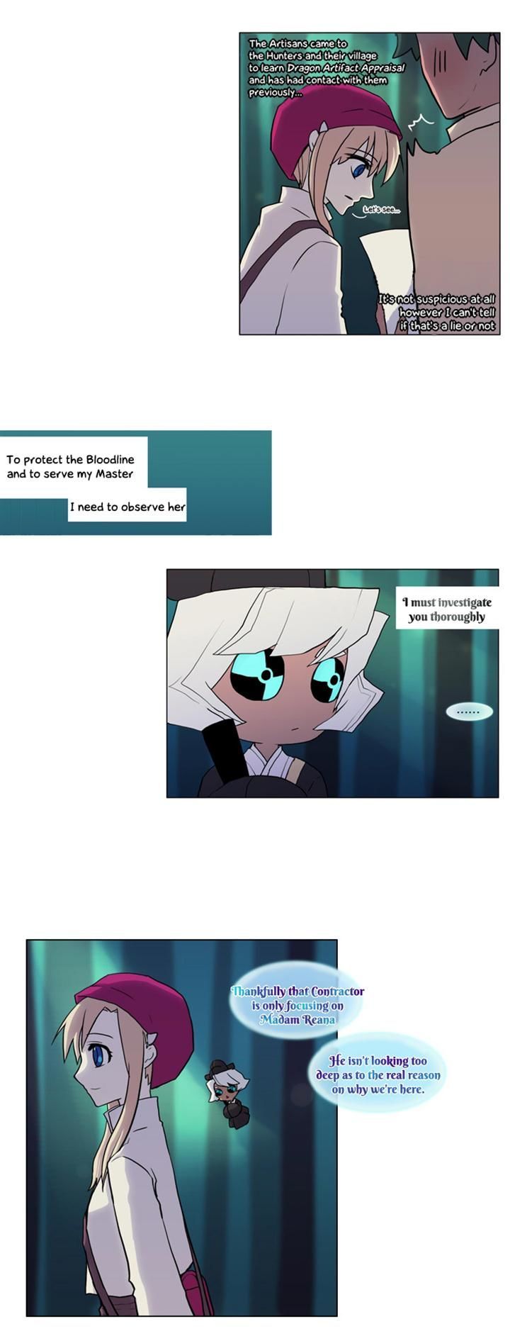 Abide in the Wind Chapter 22 page 8 - Chapter 22 : Episode 2. The Blue Forest of Mirage Beasts (4)