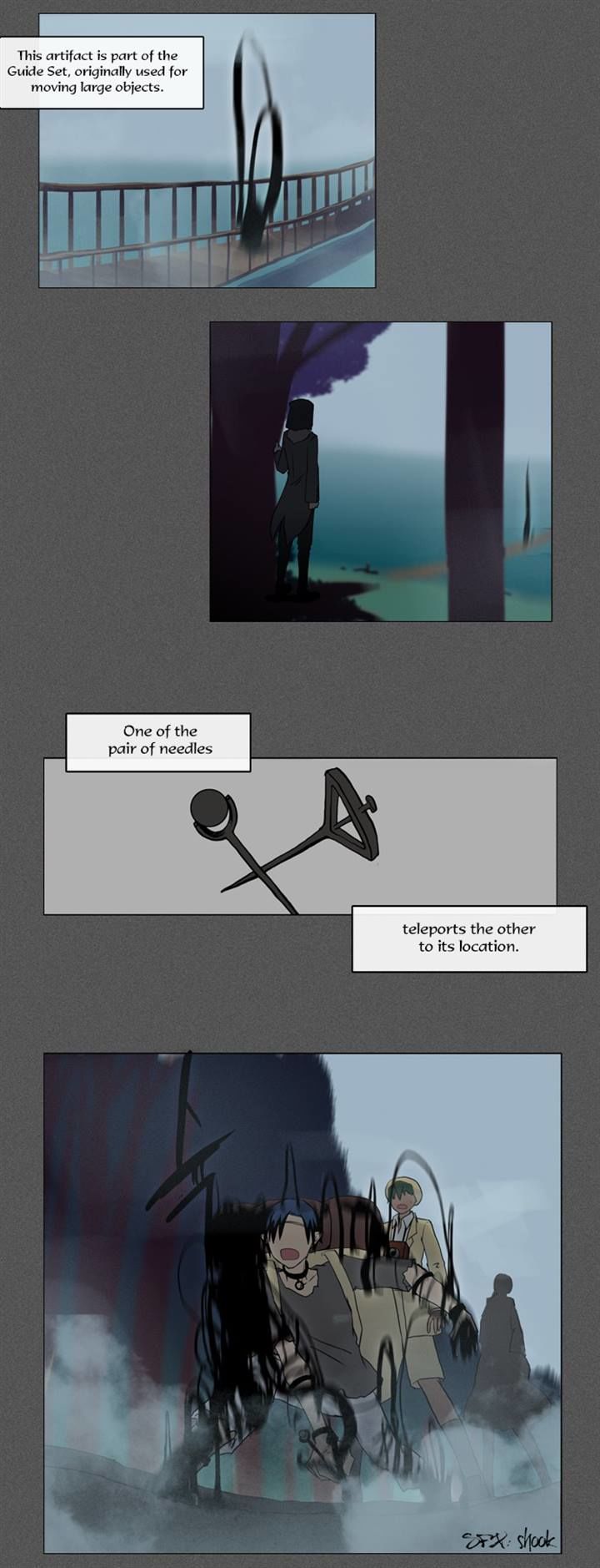 Abide in the Wind Chapter 23 page 13 - Chapter 23 : Episode 2. The Blue Forest of Mirage Beasts (5)