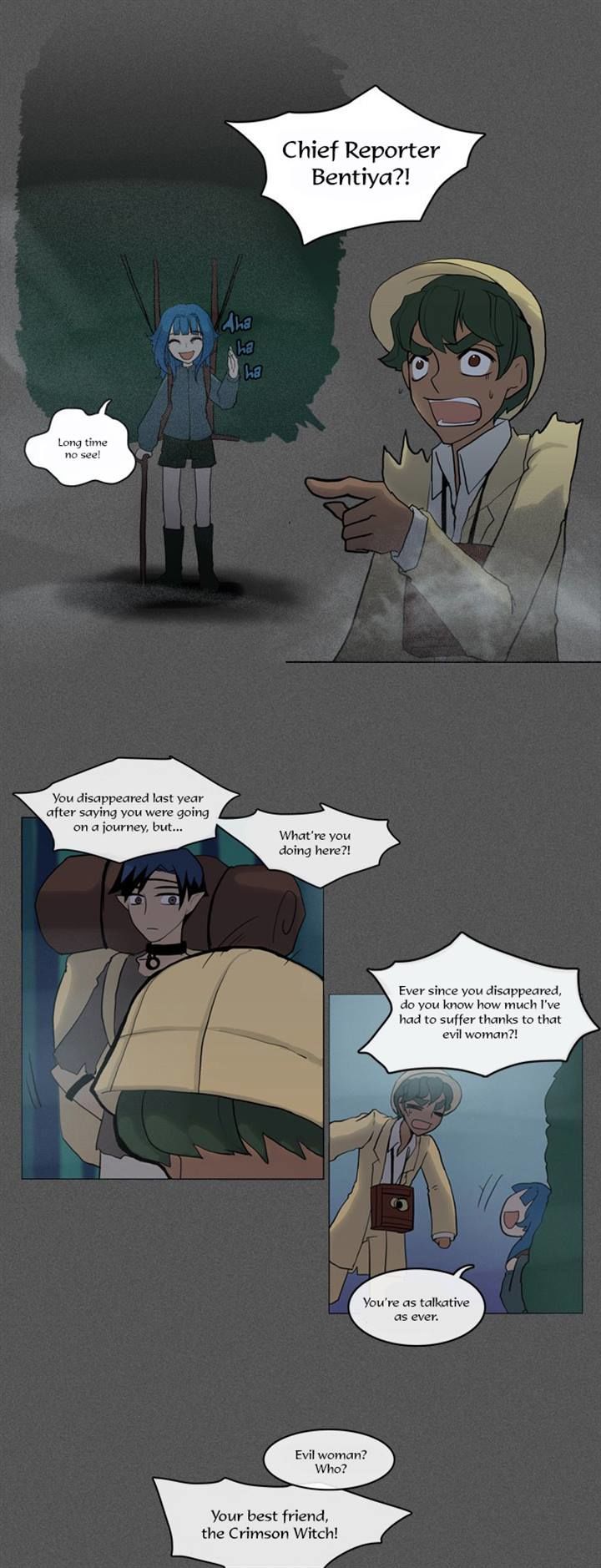 Abide in the Wind Chapter 23 page 17 - Chapter 23 : Episode 2. The Blue Forest of Mirage Beasts (5)