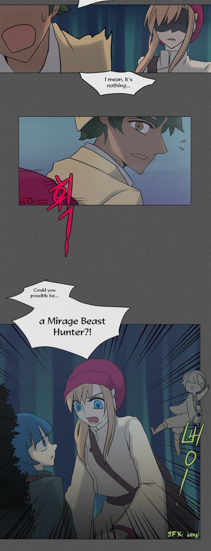 Abide in the Wind Chapter 23 page 18 - Chapter 23 : Episode 2. The Blue Forest of Mirage Beasts (5)