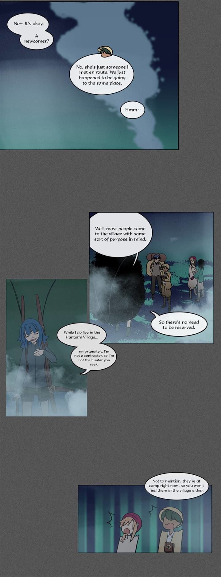 Abide in the Wind Chapter 23 page 20 - Chapter 23 : Episode 2. The Blue Forest of Mirage Beasts (5)