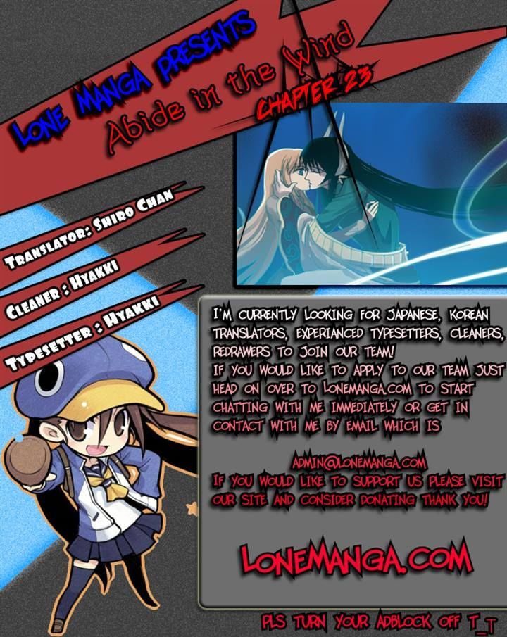 Abide in the Wind Chapter 23 page 25 - Chapter 23 : Episode 2. The Blue Forest of Mirage Beasts (5)