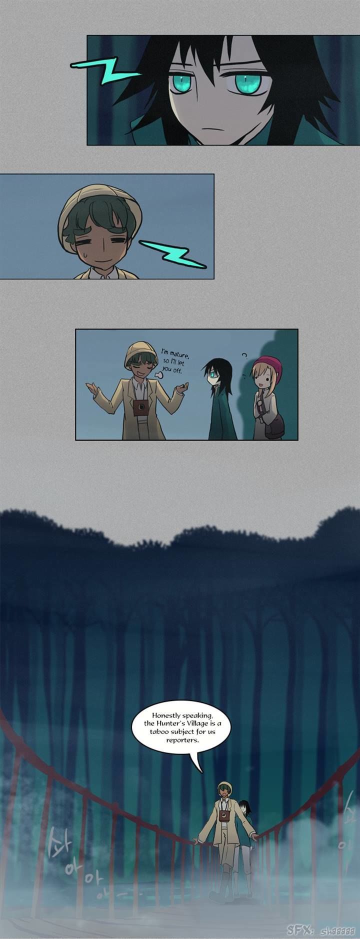 Abide in the Wind Chapter 23 page 4 - Chapter 23 : Episode 2. The Blue Forest of Mirage Beasts (5)