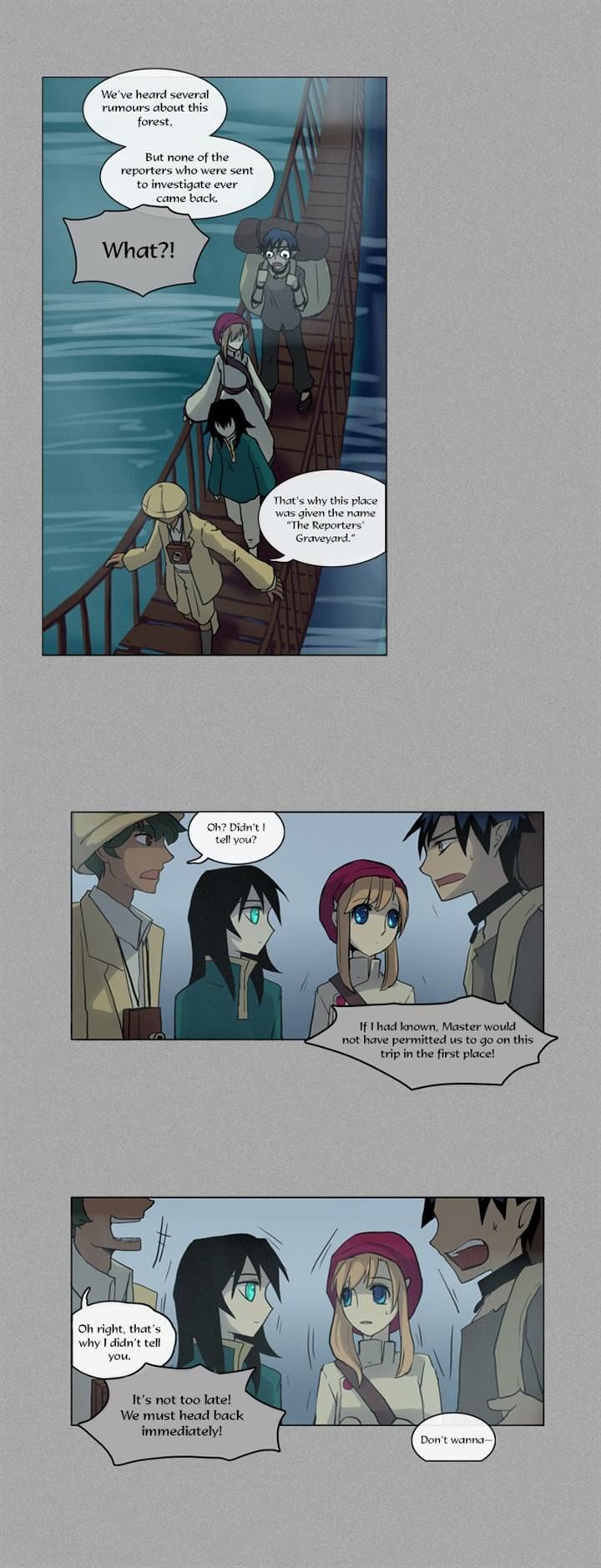 Abide in the Wind Chapter 23 page 5 - Chapter 23 : Episode 2. The Blue Forest of Mirage Beasts (5)