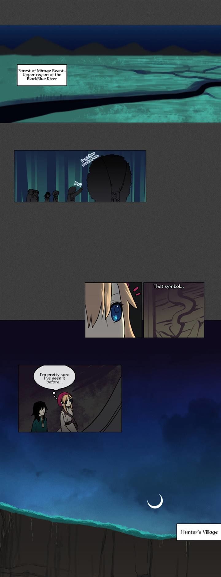Abide in the Wind Chapter 24 page 1 - Chapter 24 : Episode 2. The Blue Forest of Mirage Beasts (6)