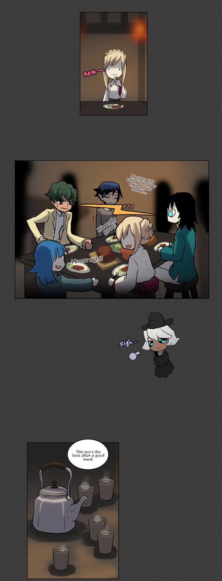 Abide in the Wind Chapter 24 page 12 - Chapter 24 : Episode 2. The Blue Forest of Mirage Beasts (6)
