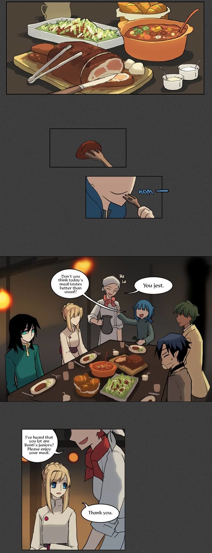 Abide in the Wind Chapter 24 page 9 - Chapter 24 : Episode 2. The Blue Forest of Mirage Beasts (6)