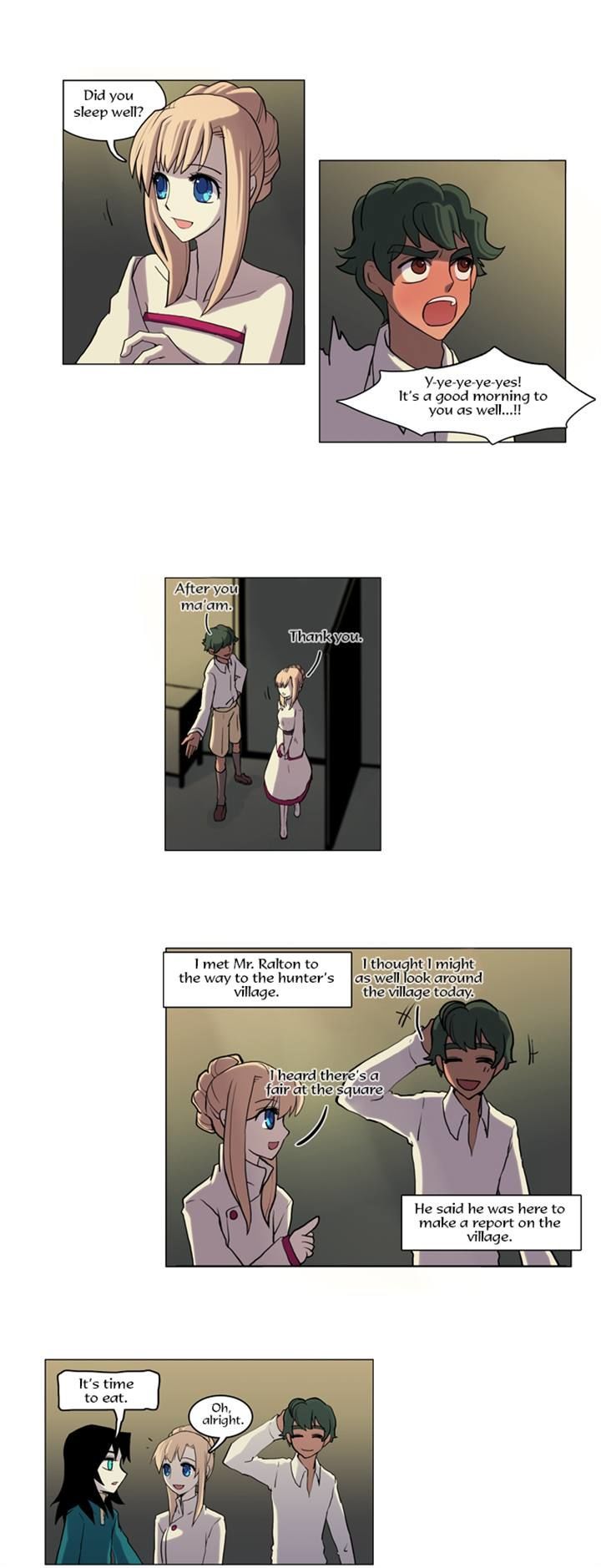 Abide in the Wind Chapter 25 page 10 - Chapter 25 : Episode 2. The Blue Forest of Mirage Beasts (7)