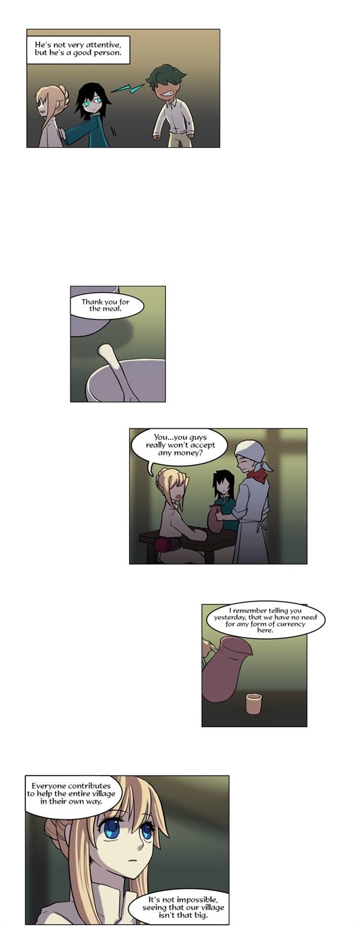 Abide in the Wind Chapter 25 page 11 - Chapter 25 : Episode 2. The Blue Forest of Mirage Beasts (7)
