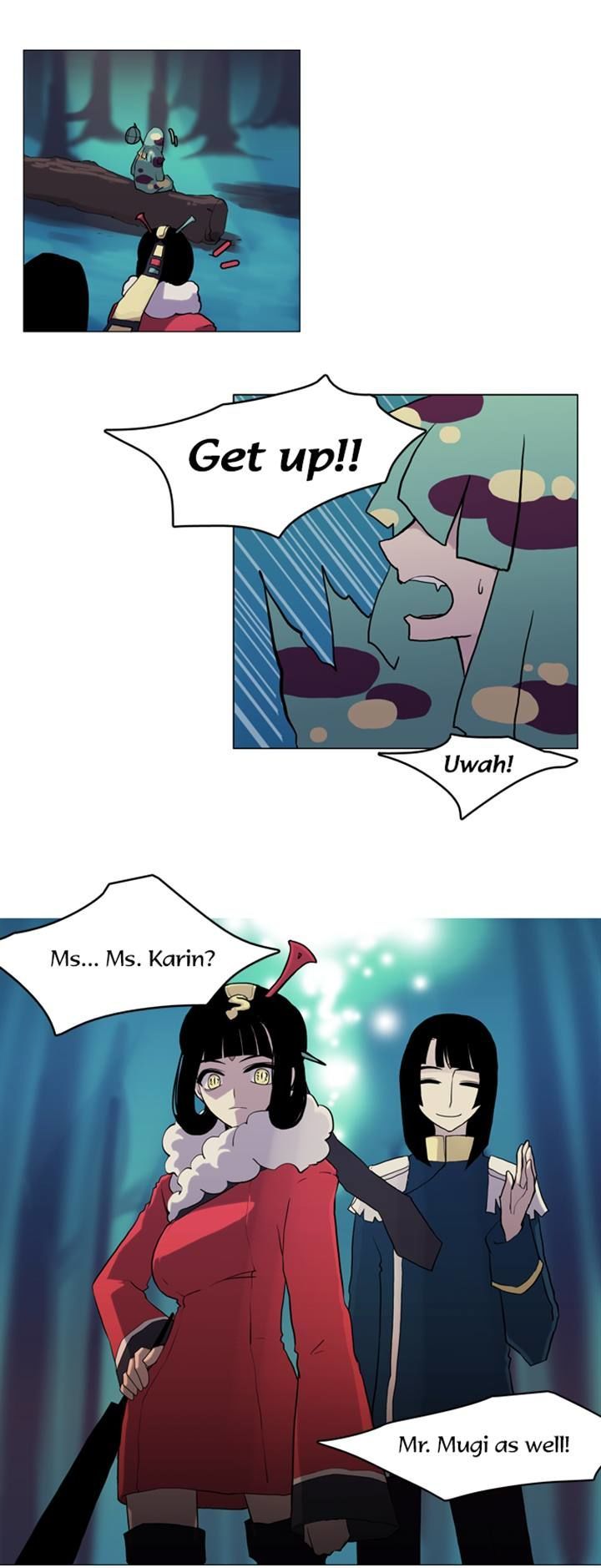 Abide in the Wind Chapter 25 page 4 - Chapter 25 : Episode 2. The Blue Forest of Mirage Beasts (7)