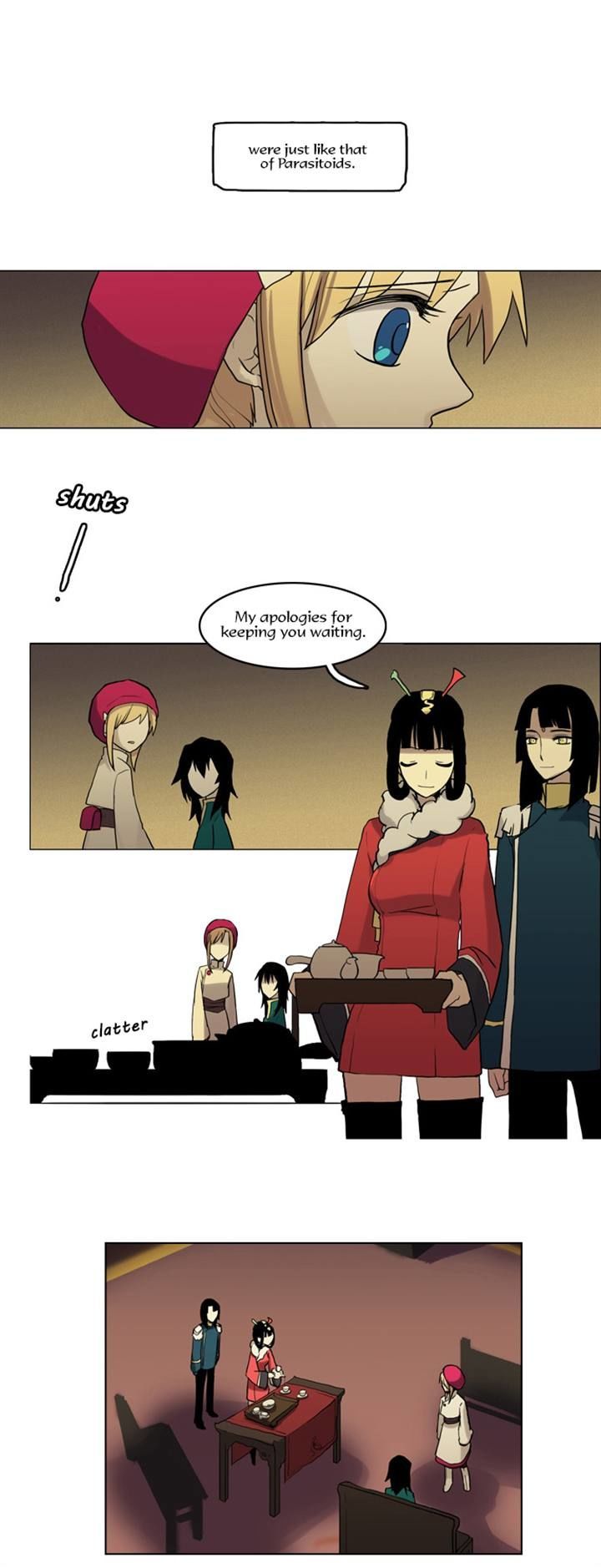 Abide in the Wind Chapter 26 page 27 - Chapter 26 : Episode 2. The Blue Forest of Mirage Beasts (8)