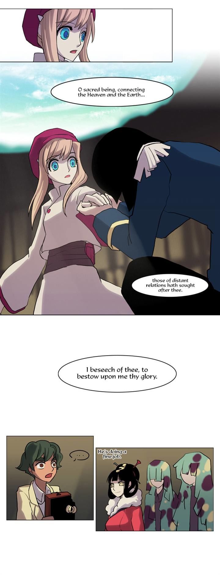 Abide in the Wind Chapter 26 page 3 - Chapter 26 : Episode 2. The Blue Forest of Mirage Beasts (8)