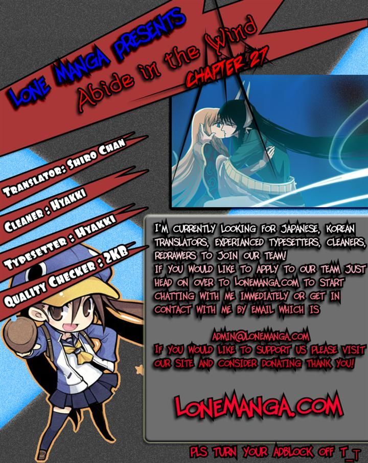 Abide in the Wind Chapter 27 page 28 - Chapter 27 : Episode 2. The Blue Forest of Mirage Beasts (9)