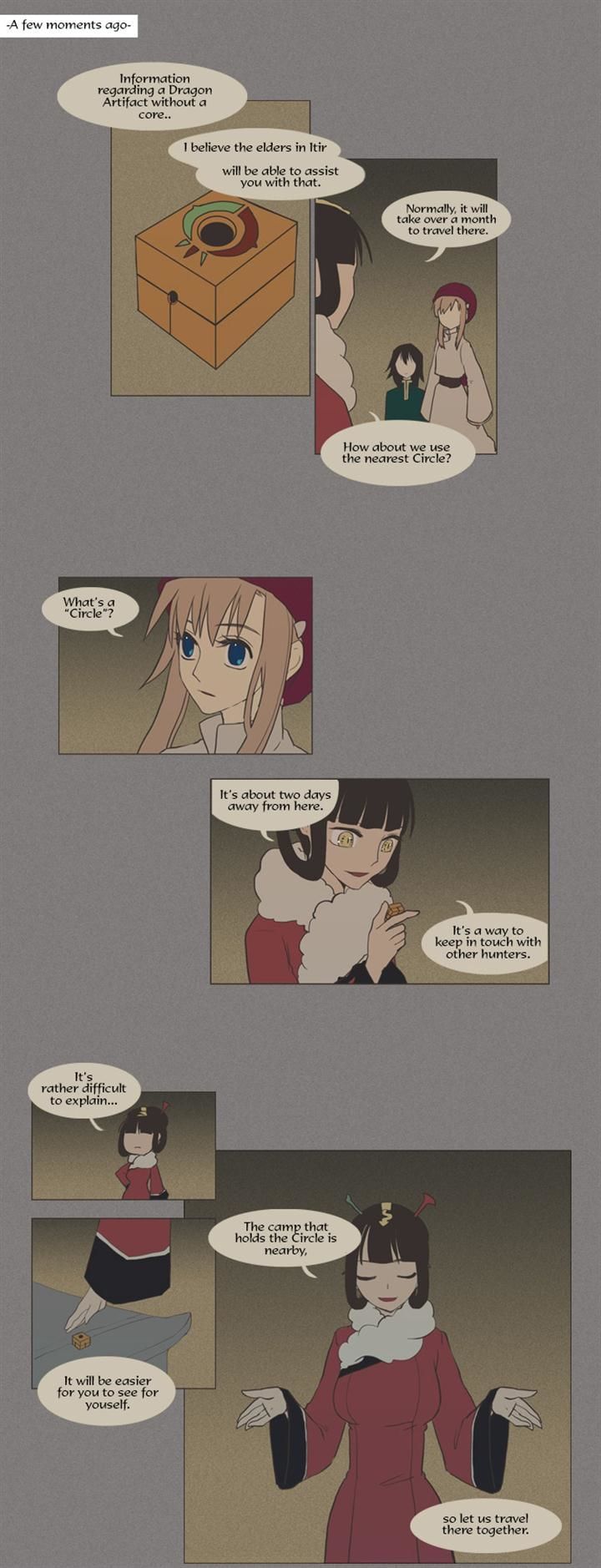 Abide in the Wind Chapter 27 page 7 - Chapter 27 : Episode 2. The Blue Forest of Mirage Beasts (9)