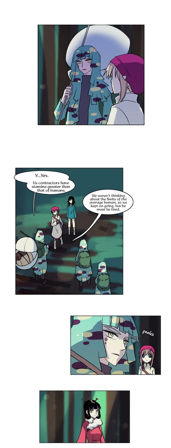 Abide in the Wind Chapter 28 page 15 - Chapter 28 : Episode 2. The Blue Forest of Mirage Beasts (10)