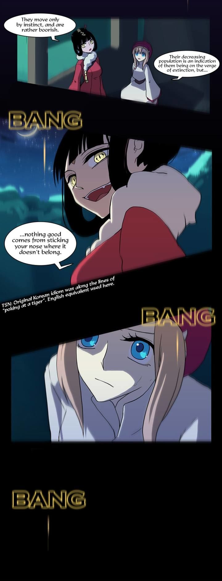 Abide in the Wind Chapter 28 page 22 - Chapter 28 : Episode 2. The Blue Forest of Mirage Beasts (10)